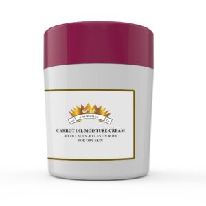 carrot oil moisture cream & collagen & elastin &ha for dry skin